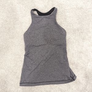 Lululemon high neck built in bra tank